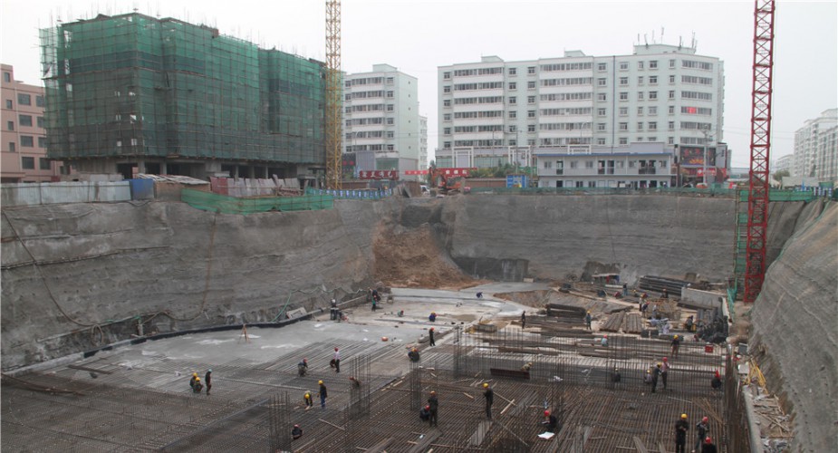 甘肃省科教城专家公寓楼基坑开挖与基坑支护工程